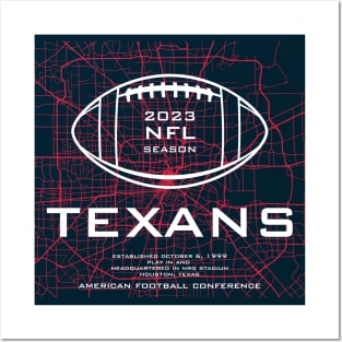 TEXANS / 2023 Posters and Art